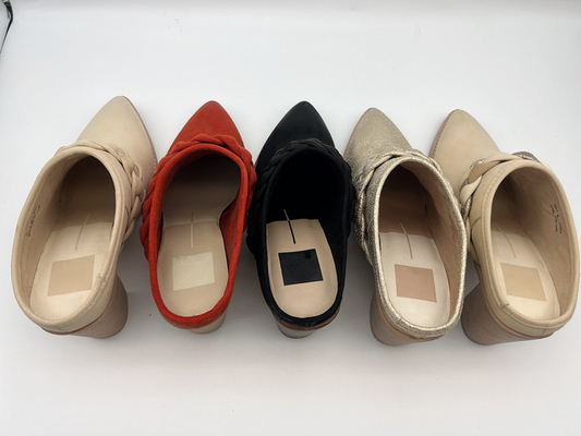 ROSH Women'S Closed Toe Dress Shoes 2 inch gót với dây đeo dệt