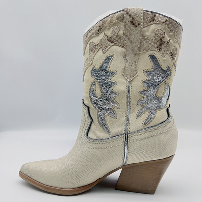 # 6 - # 11 Boots da nữ màu tím Boots màu tím mũi nhọn cho mắt cá chân SGS