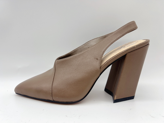 Lt Tan Ladies Dép da mềm 5cm Dép cao gót sành điệu 10 inch