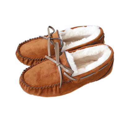 Giày mùa thu và mùa đông dành cho bà bầu cỡ lớn, giày đế dày bằng vải cotton ấm áp sang trọng