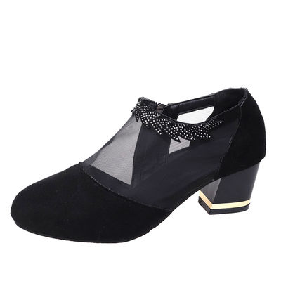 Gạc Sexy Ladies Sandals Chống trơn trượt Nền tảng nêm dày gót dày